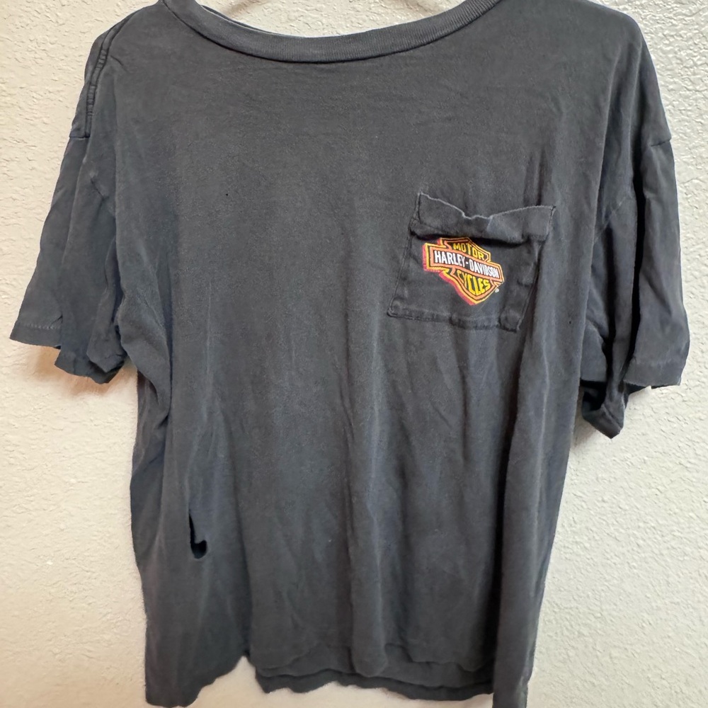 Vintage Harley Davidson distressed tee